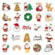 thumbnail image 3 of Pegatinas de anime navideño, 100 unidades, pegatinas de dibujos animados de PVC, 3 of 3