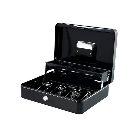 Caja registradora caja fuerte con contraseña para dinero, almacenamiento de efectivo llaves (de Llaves)