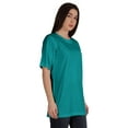 thumbnail image 2 of Inkmeso T-Shirt Basique en Coton à Col Rond pour Femmes Coupe Ample Décontractée Long pour Entraînement, 2 of 8