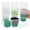 B-6* Seedling Cups-U4, variant on Clear Nursery Pots with Humidity Domes for Plants Clear Plastic Pots for Seed Starting Silicone Base Drainage Holes Repotting Mat Labels Indoor Gardening Kit for Beginners,Sowing Cup + Lid