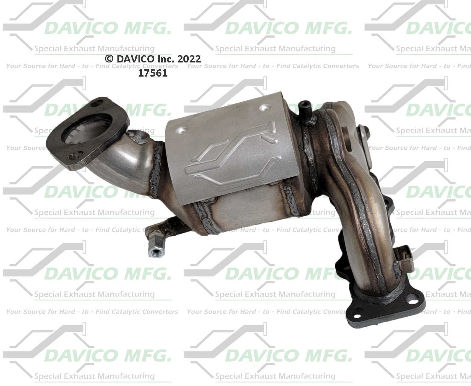 Davico Mfg 17561 Direct-Fit Catalytic Converter