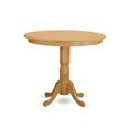 thumbnail image 4 of TRCF5-OAK-W 5 Pc counter height Dining set - Table and 4 counter height Chairs., 4 of 4