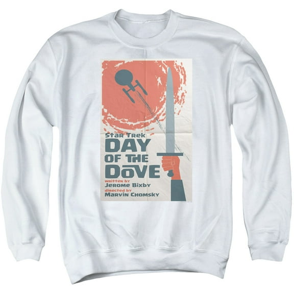 Star Trek Tos Episode 62 Adult Crewneck Sweatshirt White