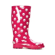 Tanleewa Waterproof Women Rain Boots Nonslip Adjustable Garden Boots Rubber Shoe Size 10 Adult Female