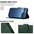 thumbnail image 4 of Allytechgroup Wallet Case for Google Pixel 9A, Slim Lightweight PU Leather Flip Case with Card Holder Non-Slip Shockproof Protective Full Body Cover Bumper for Google Pixel 9A, Darkgreen, 4 of 6