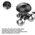 thumbnail image 4 of pstuiky Mini Handheld Battery-powered Vibration Massage 4 Massage Nodes Powered By AAA Batteries Or Plug-in Power Sale, 4 of 4