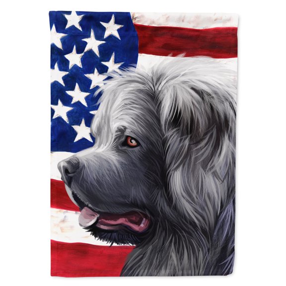 Carolines Treasures CK6481GF Caucasian Shepherd Dog American Garden Size Outdoor-Flags, Multicolor
