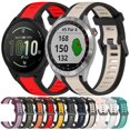 thumbnail image 3 of 20mm Silicone Strap For Garmin Forerunner 165 Music, 3 of 4