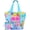 Multicolor, variant on Mesh Beach Bag, Large Beach Tote Bag Women Pool Bags with Zipper 10 Pockets Foldable Women Beach Toy Bag for Toys, Towel