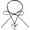 Silver, variant on Chunky Heart Choker Necklace Gold Silver Plated Gothic Personalized Acrylic Puffy Big Love Hearts Shaped Braided Bow Lightweight Velvet Chain Y2K Necklace for Women Prom Party Fashion Jewelry Gifts