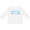 AA-White, variant on Inktastic Mermaid Vibes Text in Blues Boys or Girls Long Sleeve Toddler T-Shirt