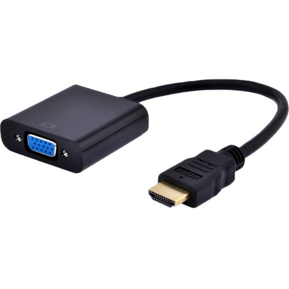 4XEM 4XHDMIVGAFAB HDMI To VGA Adapter - Black