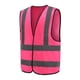 thumbnail image 1 of Chaleco de Seguridad Reflectante de Alta Visibilidad AYKRM Rosa XS-8XL, 1 of 5