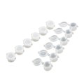 thumbnail image 3 of 25PCS 0.11oz Paint Pot Strip Empty Mini Plastic Paint Strip Paint Cup for Craft, 3 of 10