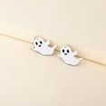 thumbnail image 6 of HEVIRGO 1 Pair Dangle Earrings Little Ghost Plating Jewelry Cartoon Acrylic Hook Earrings for Halloween, 6 of 8