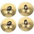 thumbnail image 3 of MasteelfCA 2 Pairs Finger Cymbals Belly Dancing Musical Finger Instruments Copper Cymbals, 3 of 9