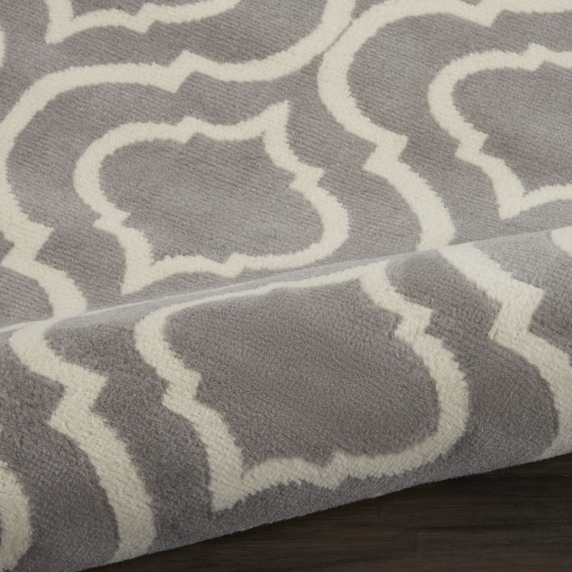 Nourison Jubilant 7' x 10' Grey Contemporary Indoor Rug