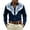 Navy, variant on Western Cowboys Shirts for Men Long Sleeve Button Lapel Top Casual Carnival Theme Classic Comfortable Mens Shirt Beige L