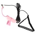 thumbnail image 4 of Bird Adjustable Harness,  Durability Abrasion Resistance Bird Harness Adjustable Rope Straps Bird Cute Bird Harness Leash Small  For Pet Pink S, 4 of 8