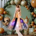 thumbnail image 4 of MuXiKeJi Clothes Glow In The Dark Illuminating Tutu Dress For Girls Party And Celebration Wear, 4 of 9