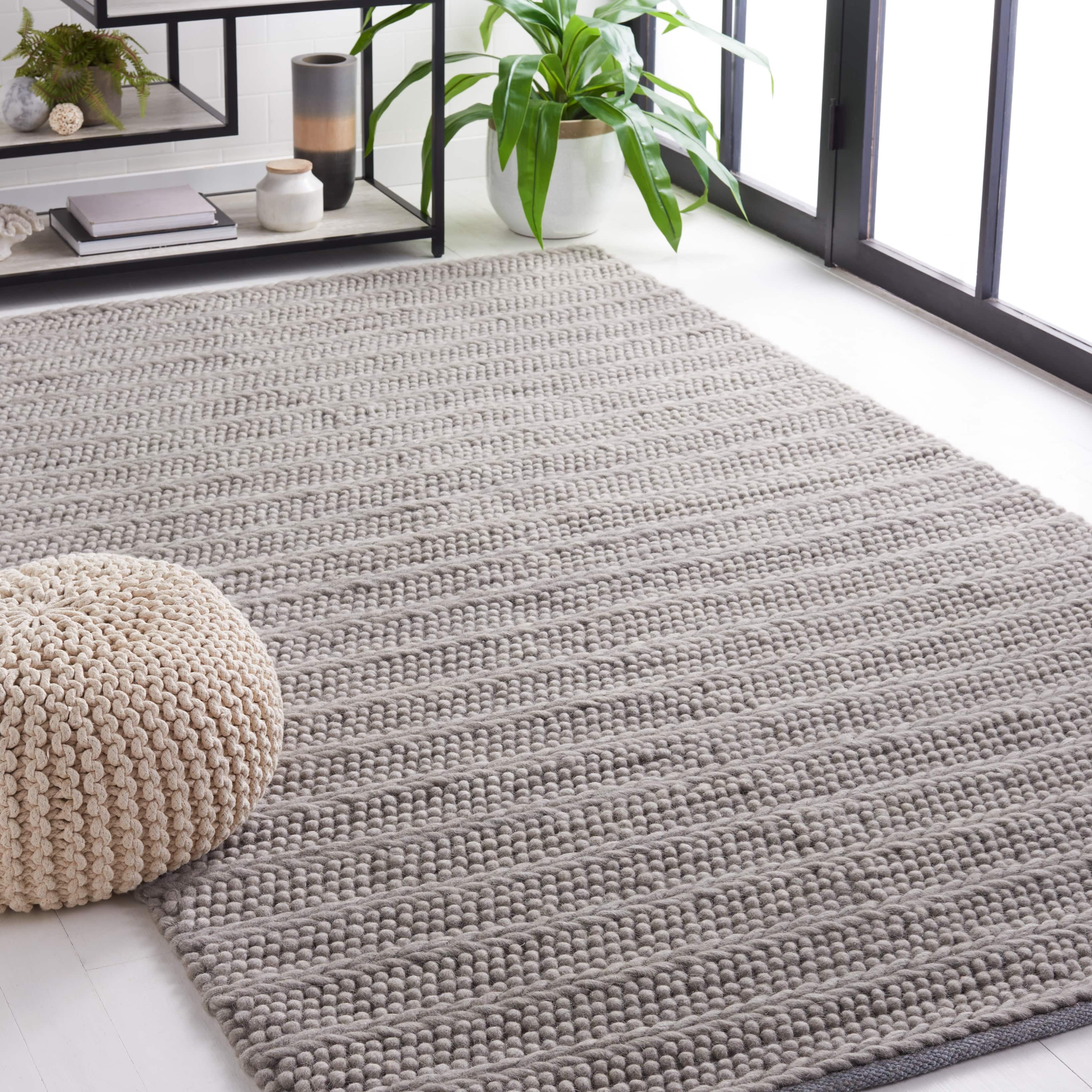 SAFAVIEH Natura Damion Striped Area Rug, Beige, 6' x 9'