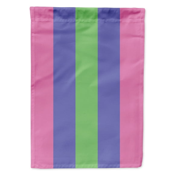 Carolines Treasures CK8007GF Trigender Pride Flag Garden Size Small multicolor