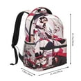 thumbnail image 5 of Hazbin Hotel Animation Backpack Shoulders Laptop Daypack Student School Bag Satchel Bookbag Unisex Travel Bag Rucksack Knapsack, 5 of 5