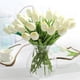 thumbnail image 1 of Mini flor artificial de tulipán de PU, flor falsa individual para decoración del hogar, ramo de boda artificial, 1 of 5