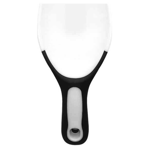Fiudx Cuchara de Plástico Flexible, Diseño Compacto y Versátil, Perfecta para Hielo, Harina, Cereales y Más, Apta para Congelador, Fácil de Usar, Ideal para Cocina y Repostería, Tamaño 22 X 8 X 6 Cm