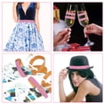 thumbnail image 4 of Toystoory 4 rollos de accesorios de cinta para coser, adorno de ropa, decoración de costura, sombreros, bolsas para ropa, Material de artesanía Tela de costura y artesanía, 4 of 6