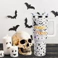 thumbnail image 3 of 40oz Insulated Stainless Steel Travel Tumbler - Halloween Themed Mug with Handle, Lid & Straw | Leakproof Cup for Coffee & Drinks | Halloween Gift for Women & Teens, 3 of 6