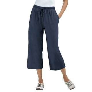 Danskin Now - Women's Plus Reversible Waistband Yoga Capri Pants ...