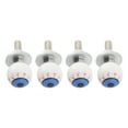 thumbnail image 1 of 4x Motorcycle Bike Plastic Eyeball License Plate Bolt On Screw On Frame Nut, 1 of 10