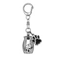 thumbnail image 2 of Stainless Steel Keychain Perfume Memorial Ashes Pendant Key Pendant Metal Jar Keychain, 2 of 6