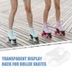 thumbnail image 3 of BRIGHTFUFU 2Ud Estante Para Patines En Línea Transparente De Acrílico Con Soporte Firme Y De Espacio, 3 of 8