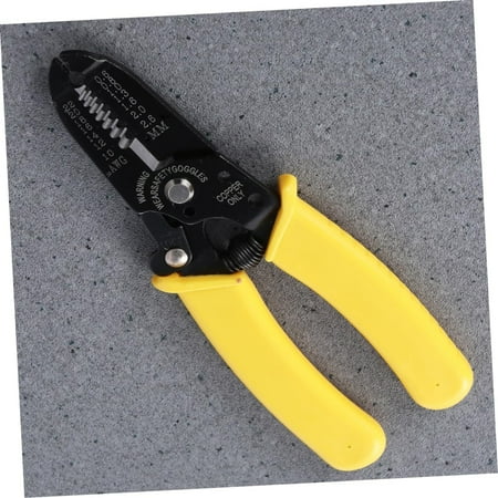 

High-Quality 3pcs Crimping Wire Tool Set - Multi-Function Nippers Strippers Cutters and Screwdriver - Ergonomic Cable Crimper and Stripping Tool for Nut Tightening - Durable Pliers for