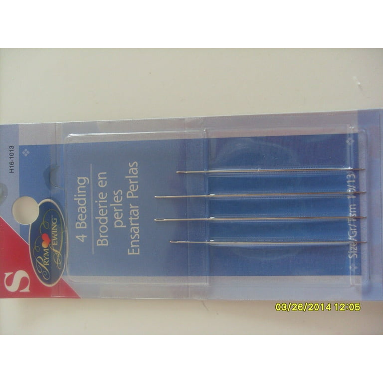English Beading Needles, Size 10- 4 Pack
