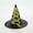 Yellow, variant on Fewfanhot Happy Party Lace Hat Festival Party Cornered Wide Hat for Prom Christmas Masquerade Carnivals