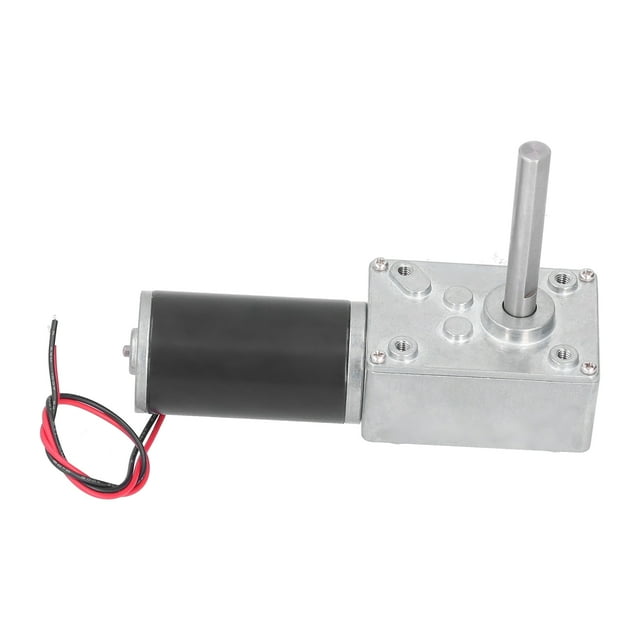 Boîte de Réduction de Moteur à Engrenages Réducteur Mini Turbine Moteur à Engrenages avec Verrouillage Automatique Inversé pour Robot DIY Table Rotative Porte Passe-Temps Moteurs de Véhicule RC