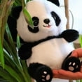 thumbnail image 4 of Gqtwoy Cute Pandas Doll Plush Toy, Super Soft Stuffed Animals, Adorable Plush Toy for Playroom, Realistic Panda Decor, Cozy Companion for Home, 4 of 6