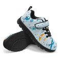 thumbnail image 3 of Pointodoor Boys Airplane Shoes Size 1 Kids Sport Sneaker Lightweight Single Buckle Lace Up Trial Running Tennis Shoes for Little Boys School Cars Sneaker, 3 of 7