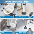 thumbnail image 2 of HIGH pRESSURE tOILET pLUNGER, tOILET sNAKE aIR dRAIN bLASTER WITH rEAL -tIME bAROMETER, hEAVY dUTY dRAIN cLOG rEMOVER FOR bATHROOM, fLOOR, sHOWER, kITCHEN cLOGGED (gERY-mANUAL), 2 of 7