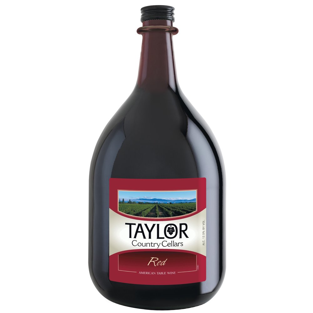 Taylor New York Lake Country, Red Wine, 3 L Bottle