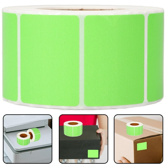 LOLIPPYY 1roll Thermal Sticker Paper For Printer Self Adhesive Label Stickers For Home Office Use Labels Per