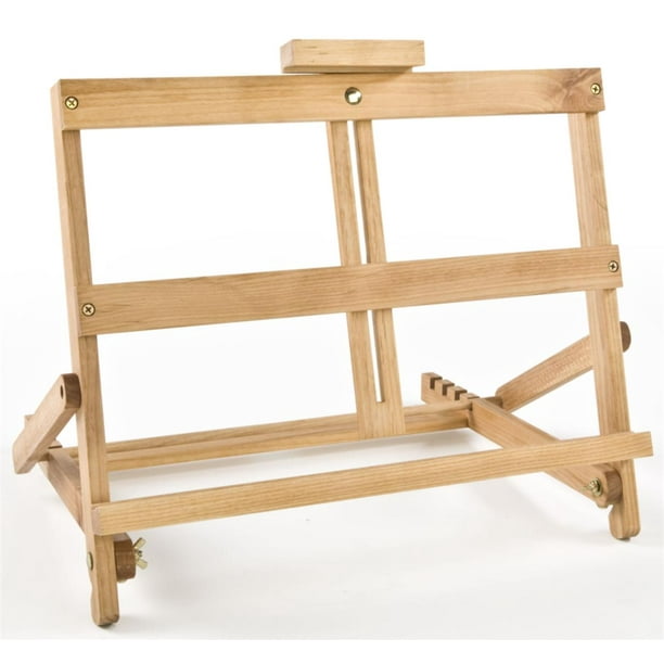Set of 2 Wooden Tabletop Easel with Collapsible Design, Height