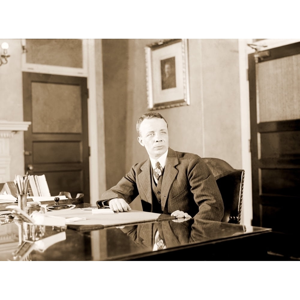 Theodore Roosevelt Jr. As Assistant Secretary Of The Navy In 1921. His