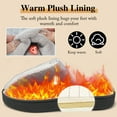 thumbnail image 2 of Ecetana Women's Slippers Warm Cozy Soft Lightweight Memory Foam Indoor House Shoes, 2 of 5