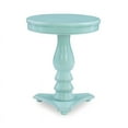 thumbnail image 2 of Pemberly Row Transitional Acacia Wood Accent Side Table in Blue, 2 of 6