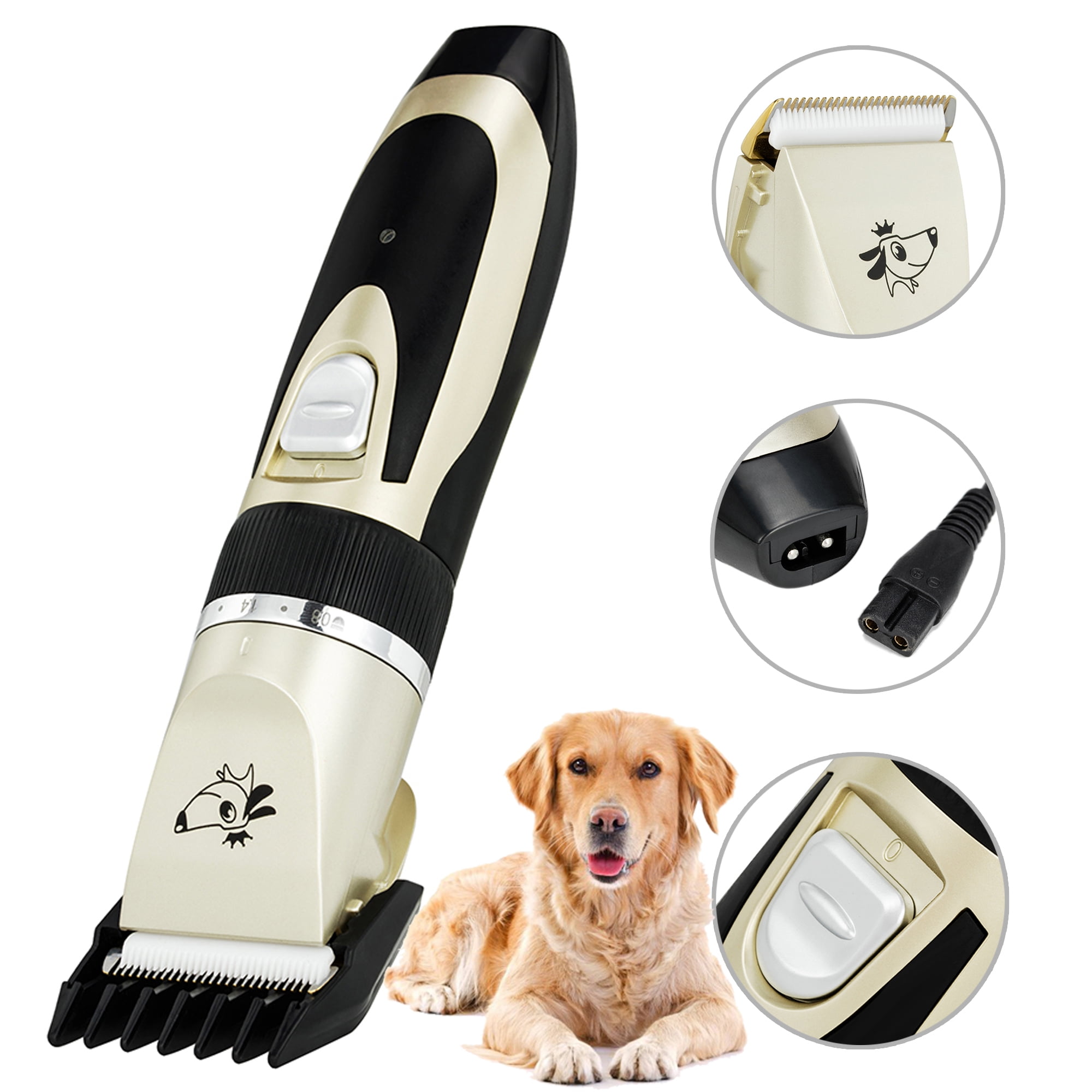 SAYFUT Pet Hair Trimmer Dogs Electric Fur Clipper Set, Low Noise  Rechargeable Grooming Hairdressers Tool??Hair Cutting Kit, Hair Trimmer,  Clippers Grooming Kit, Protect Skin for Dogs, Cats, Pets - Walmart.com