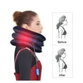 thumbnail image 4 of Dispositif de Traction Cervicale, Support de Cou Réglable en PVC pour Travailler Bleu, 4 of 7